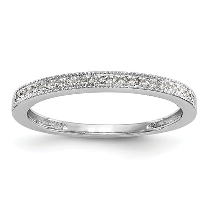 14k White Gold Diamond Set of 2 Wedding Band