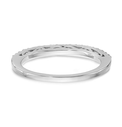 14k White Gold Diamond Set of 2 Wedding Bands