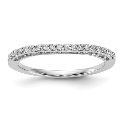 14k White Gold Diamond Set of 2 Wedding Bands