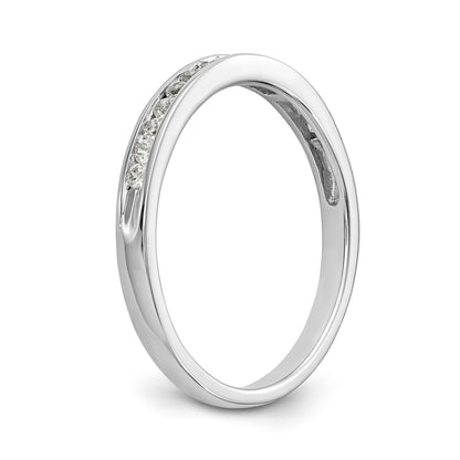14K White Gold Simulated Diamond Engagement Ring