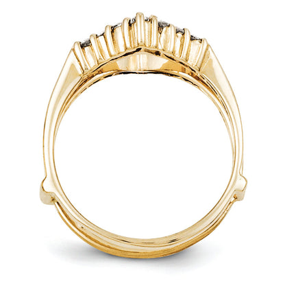 14k AA Diamond Guard