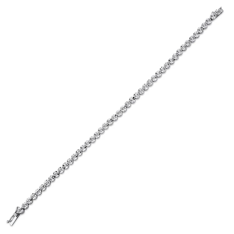 1/4 ct. tw. Diamond Tennis Bracelet in 14K White Gold 7 inch