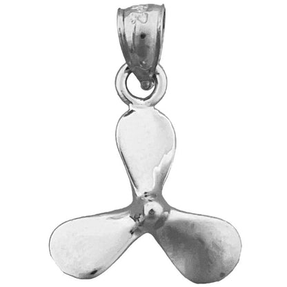 14K Gold 3D Propeller Charm