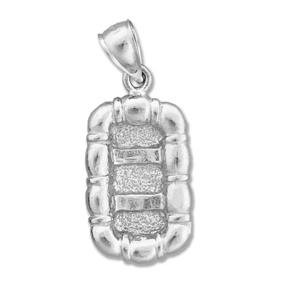 14K Gold 3D Raft Charm
