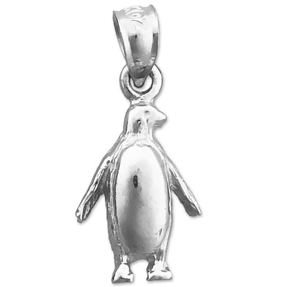 14K Gold Antarctic Penguin Charm