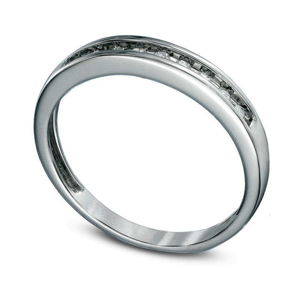 0.10 CT. T.W. Natural Diamond Band in Sterling Silver
