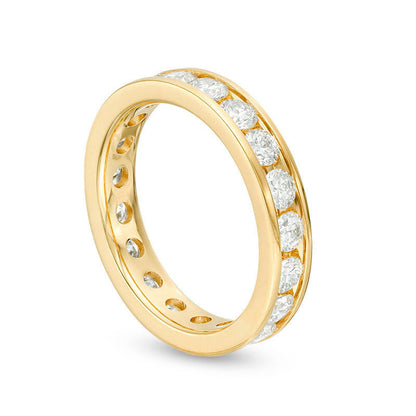 2.0 CT. T.W. Natural Diamond Eternity Band in Solid 14K Gold (H/SI2)