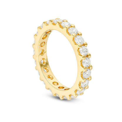 2.0 CT. T.W. Natural Diamond Eternity Band in Solid 14K Gold (H/SI2)