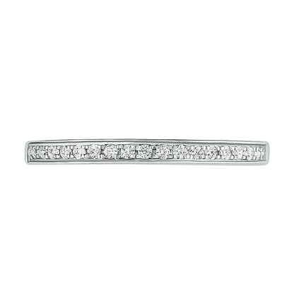 0.75 CT. T.W. Composite Cushion Natural Diamond Frame Antique Vintage-Style Bridal Engagement Ring Set in Solid 10K White Gold