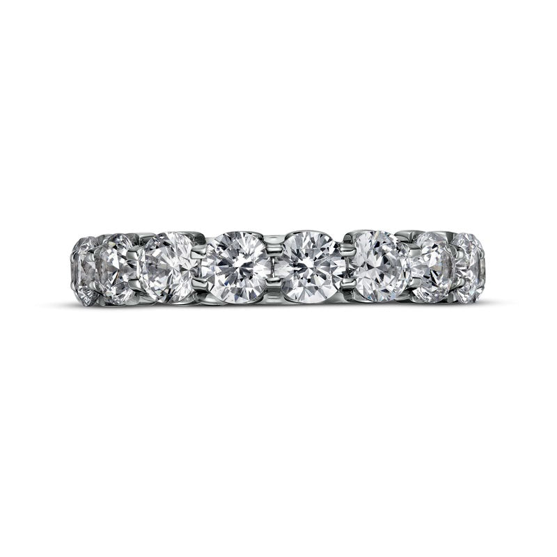 4 CT. T.W. Certified Lab-Created Diamond Eternity Anniversary Band in Solid 14K White Gold (F/VS2)