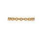 0.07 CT. T.W. Natural Diamond Wave Stackable Band in Solid 10K Yellow Gold
