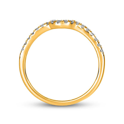 1.0 CT. T.W. Oval Natural Diamond Bridal Engagement Ring Set in Solid 14K Gold (I/I2)