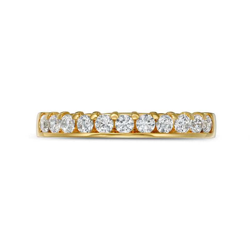 0.50 CT. T.W. Natural Diamond Anniversary Band in Solid 14K Gold