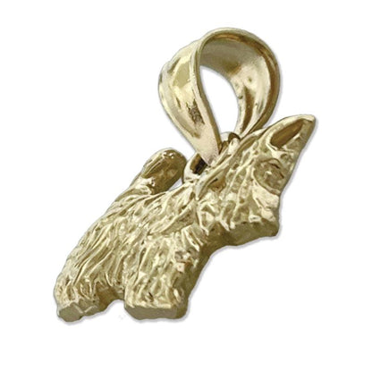 14K Gold Aberdeen Terrier Charm