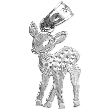 14K Gold Bambi Charm