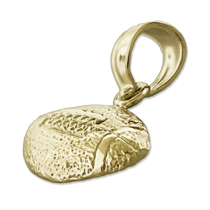 14K Gold 20MM Football Charm