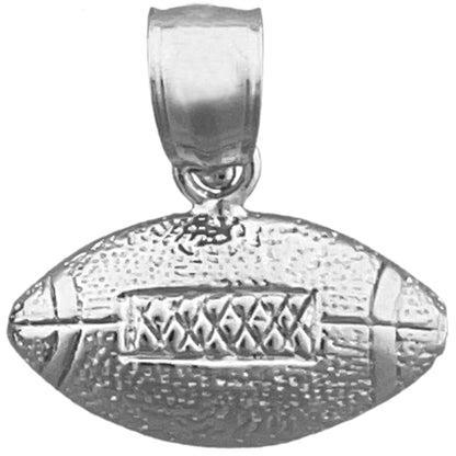 14K Gold 20MM Football Charm