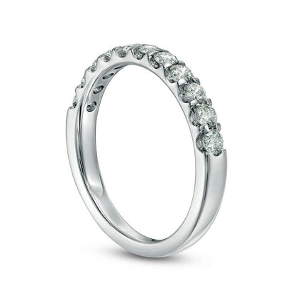 Previously Owned - 0.63 CT. T.W. Natural Diamond Band in Solid 10K White Gold