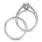 Previously Owned - Celebration Lux« 1.20 CT. T.W. Princess-Cut Natural Diamond Bridal Engagement Ring Set in Solid 14K White Gold (I/SI2)