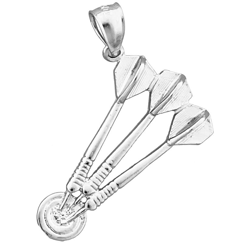 14K Gold Set of Dart Pendant