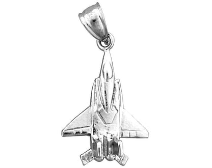 14K Gold F-15 Aircraft Charm