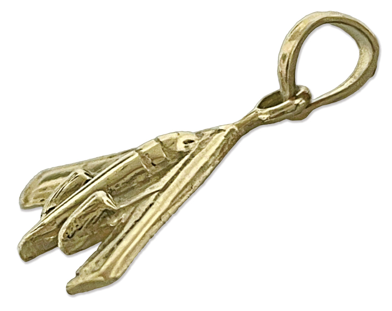 14K Gold B-2 Spirit Stealth Aircraft Charm