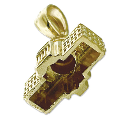 14K Gold 3D Washington DC US Capitol Building Charm