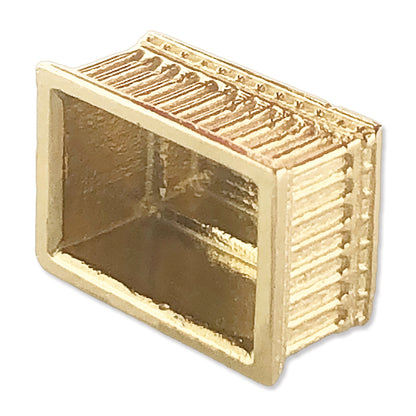 14K Gold 3D Washington DC Lincoln Memorial Charm