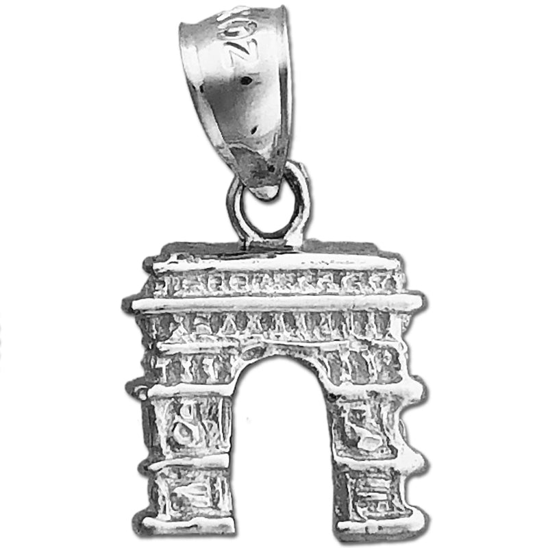 14K Gold Arc De Triomphe Charm