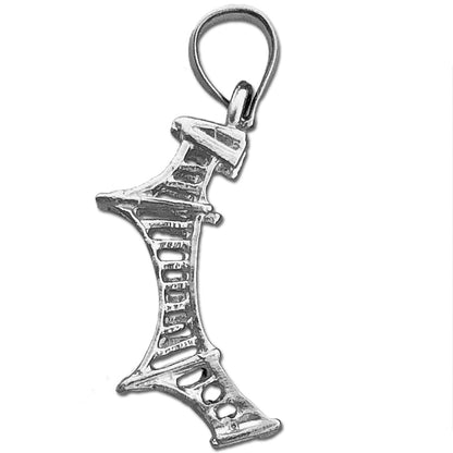 14K Gold 3D Mackinac Bridge Charm