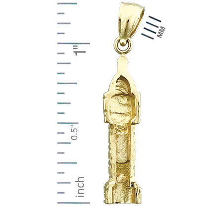 14K Gold Big Ben Westminster London Charm