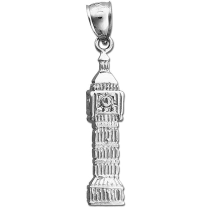 14K Gold Big Ben Westminster London Charm