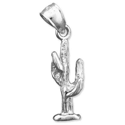 14K Gold 3-D Cactus Charm