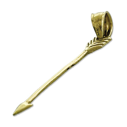 14K Gold Arrow Charm