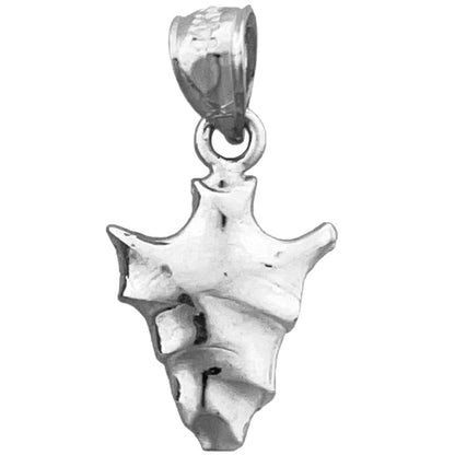 14K Gold Arrowhead Charm