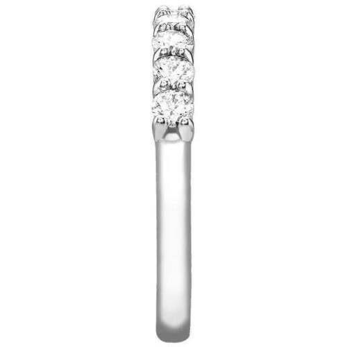 1/2ct Genuine Diamond Ring Half Eternity Anniversary Wedding Band 8K Gold