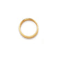 Solid 14K Yellow Gold 4mm Bevel Edge Comfort Fit Men's/Women's Wedding Band Ring Size 10