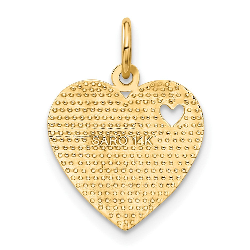 14k Yellow Gold VERY SPECIAL SIS Charm