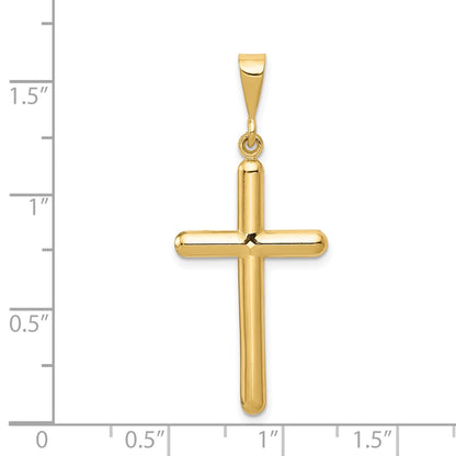 14k Yellow Gold Cross Pendant