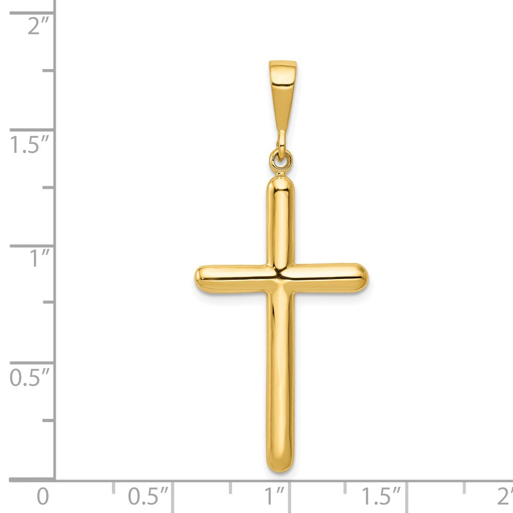 14k Yellow Gold Cross Pendant