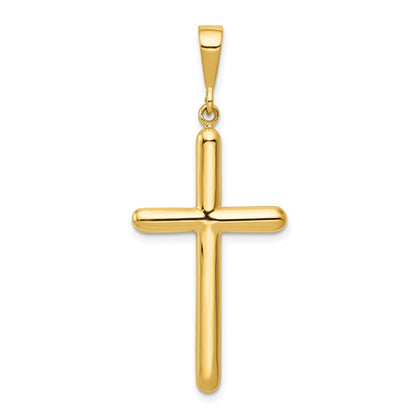14k Yellow Gold Cross Pendant