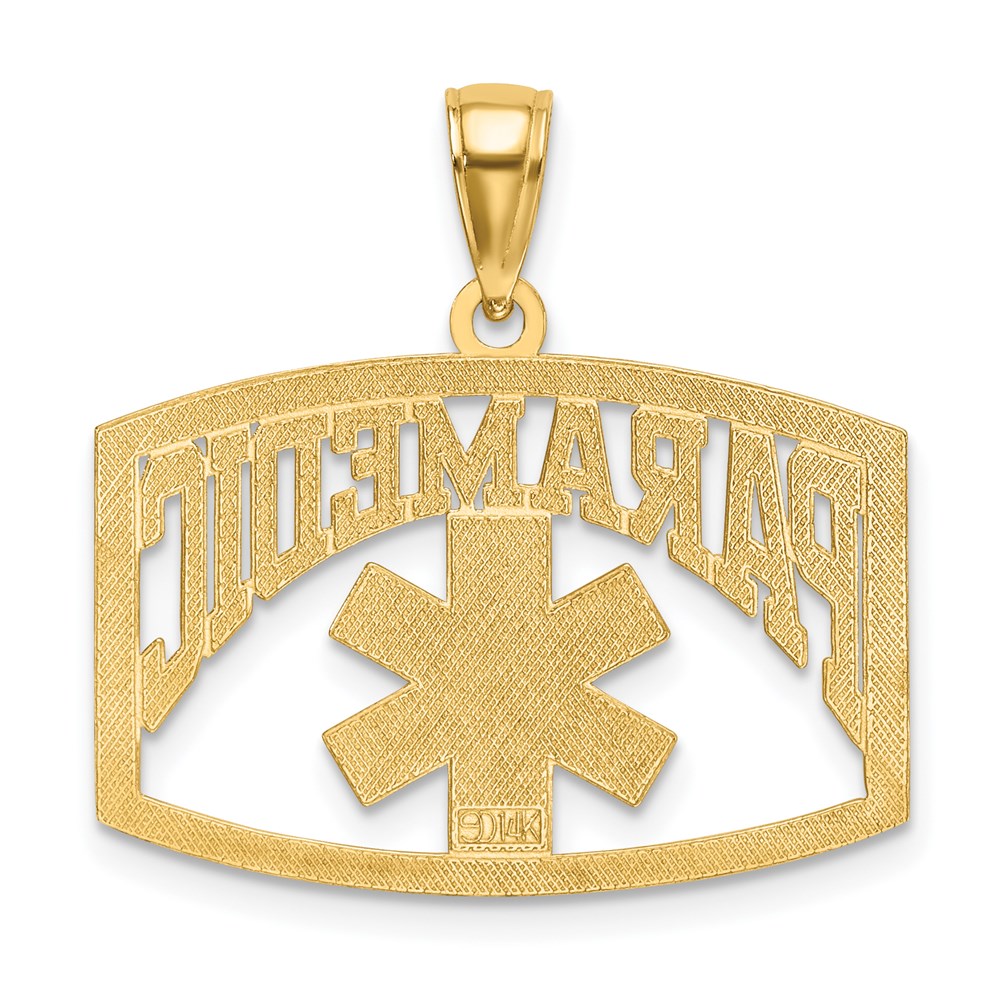 14k Yellow Gold PARAMEDIC Charm
