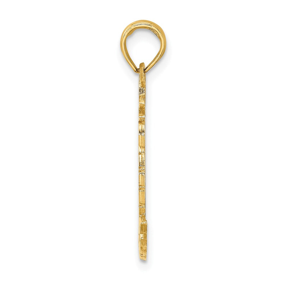 14k Yellow Gold JAMAICA Pineapple Charm