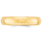Ricardo Barraque Custom Order - Solid 10K Yellow Gold 5mm Comfort Fit Men's/Women's Wedding Band Ring Size 10