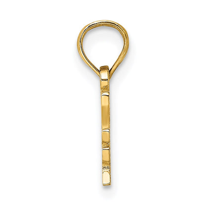 14k Yellow Gold I HEART MY DETECTIVE Charm