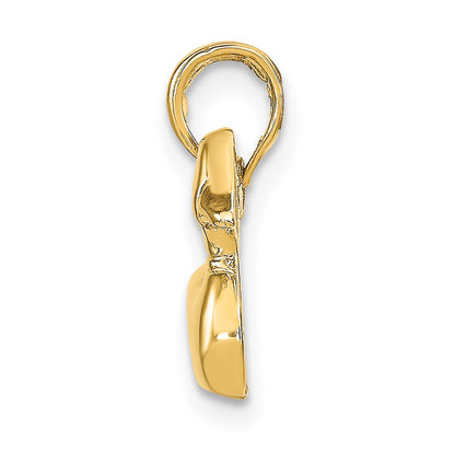 14k Yellow Gold Mallard Charm