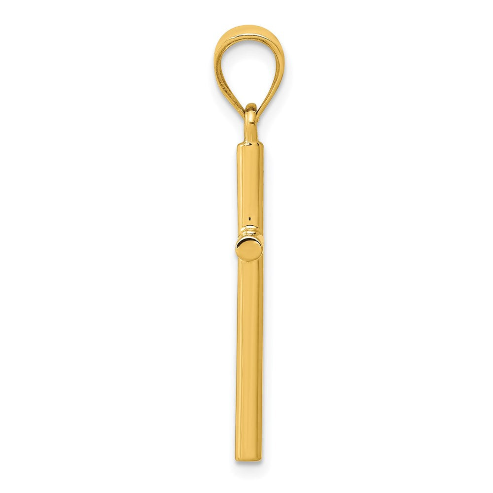 14k Yellow Gold Cross Pendant