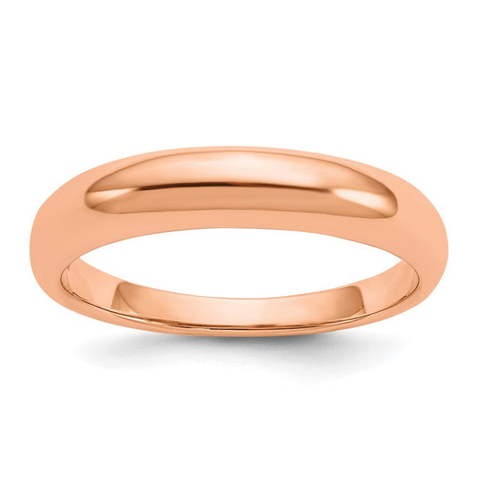 14k Rose Gold Polished Band Ring
