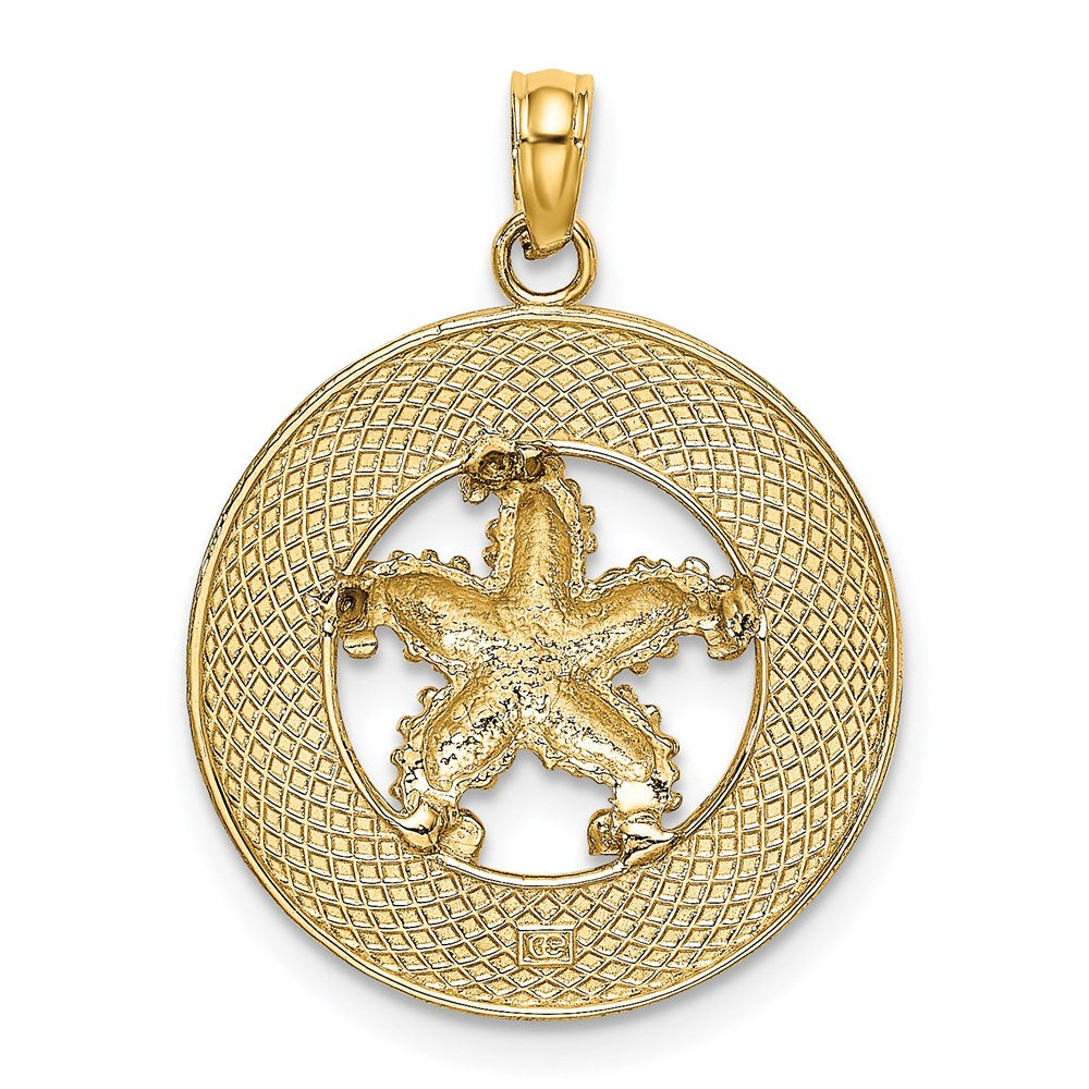14k Yellow Gold FT. MYERS BEACH FLORIDA w/ Starfish Charm