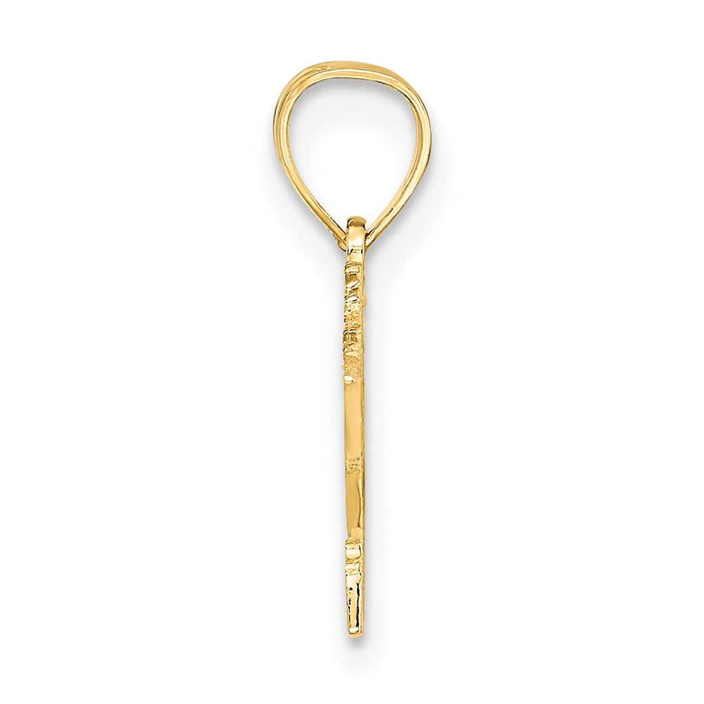 14k Yellow Gold KEY WEST Cruise Ship Charm